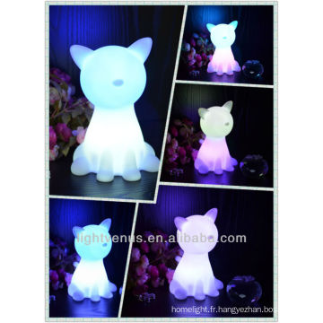 Chats en forme de jouets lumineux de nuit pour enfants